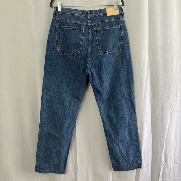 Everlane 90's Cheeky High Waisted Straight Leg Jeans Womens Size Waist 30 - Picture 4 of 6